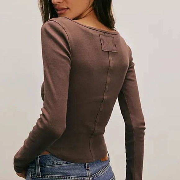 We The Free Hummingbird Long-Sleeve Top - Picture 2 of 5